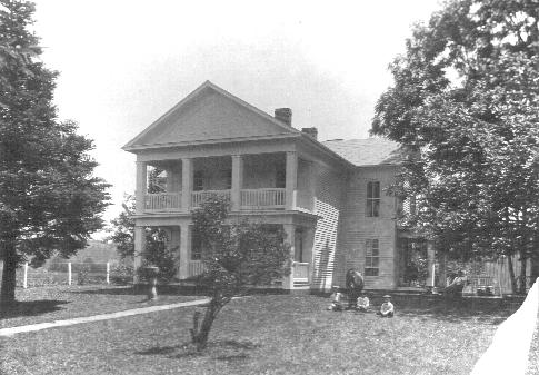 Farm house in around 1910